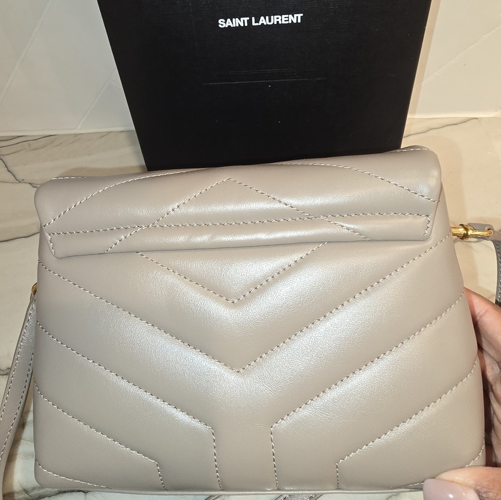 YSL Toy Lou Lou Leather Shoulder Bag - Picture 6 of 14